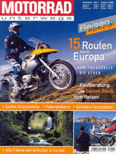 Motorrad unterwegs