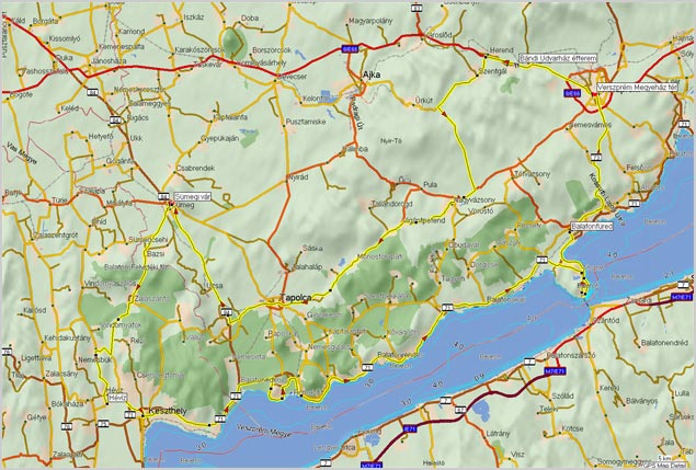 balaton felvidék túra térkép Balatonfelvidék | motorostura.hu balaton felvidék túra térkép